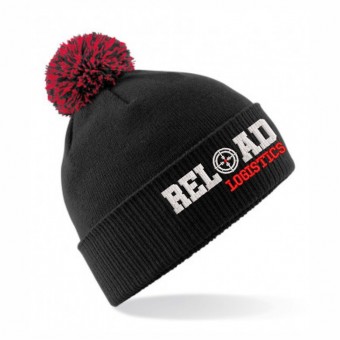 Reload Logistics Pom Pom Beanie Hat